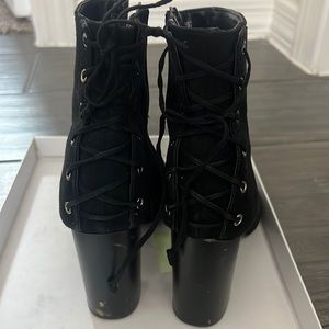 Forever 21 Black booties heels